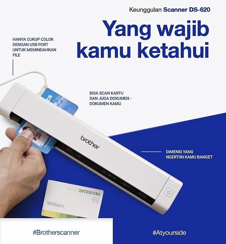 Scanner Portable Brother